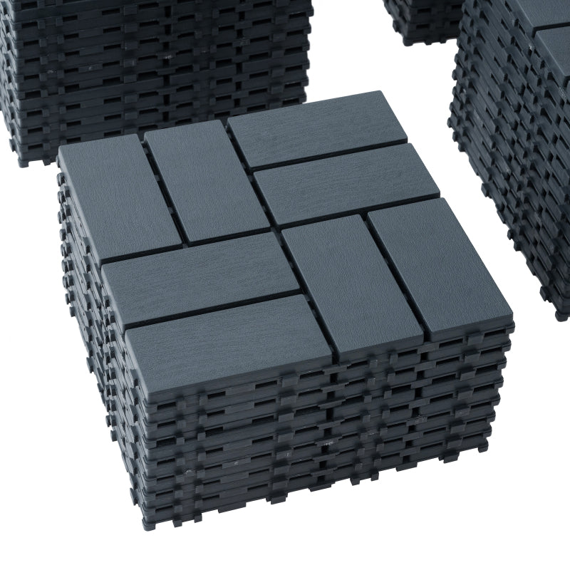44 Packaged Patio Deck Tiles - 12 “x12”