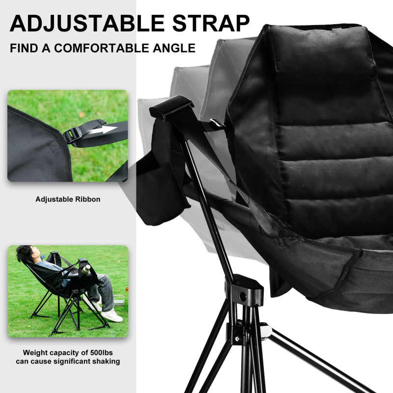 Darth Vader Camping Chair - Collapsible 350 lbs.