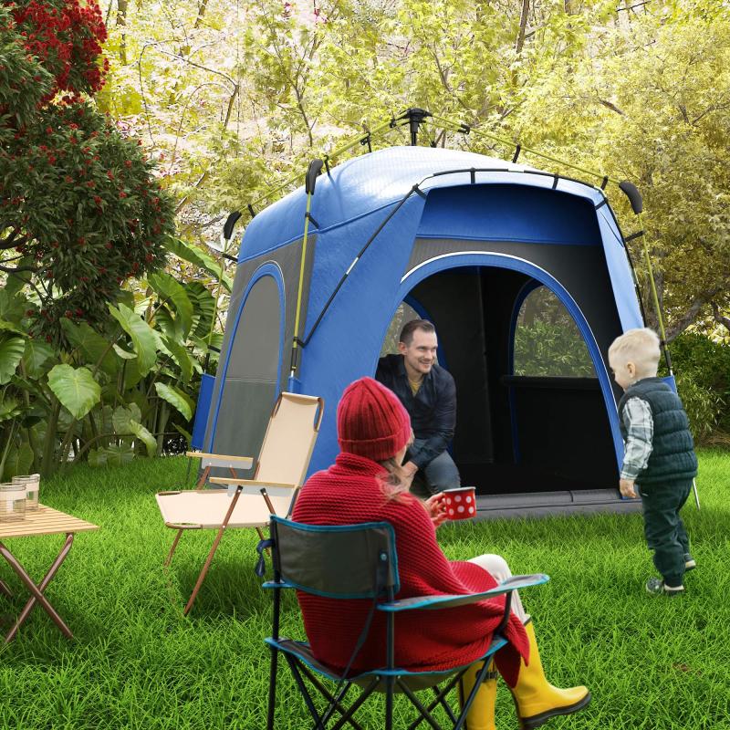 4-Person Pop-Up Tent - Quick Set-Up
