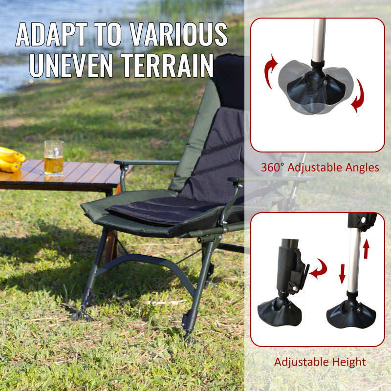 Camping-Folding Recliner-Adjustable Backrest
